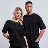 Bio Shirt "Siegerlandliebe/ Nodda - Wavy Collection", Unisex und Oversized - Schwarz