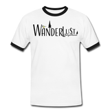 Shirt "Wanderlust", schwarz - weiß - white/black