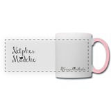 Tasse "Netpher Mädche", wverschiedene Farben - white/pink