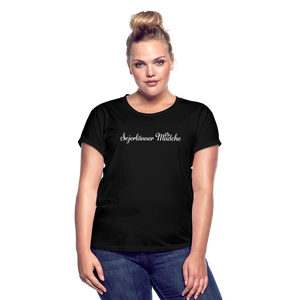 Shirt "Sejerlänner Mädche", verschiedene Farben - black