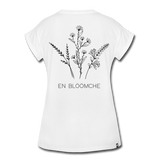 Shirt "En Blöömche", weiß-schwarz - white