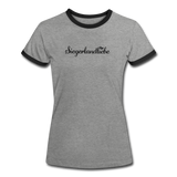 Shirt  "Siegerlandliebe", verschiedene Farben - heather grey/black