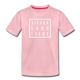 Kindershirt "Siegerlandliebe", verschiedene Farben - rose shadow