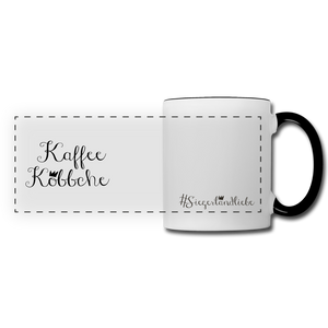Tasse "Kaffee Köbbche", verschiedene Farben - white/black