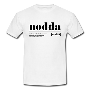 Shirt "Nodda Definition", weiß - white