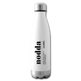 Trinkflasche "Nodda" aus Edelstahl, verschiedene Farben - white
