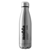 Trinkflasche "Nodda" aus Edelstahl, verschiedene Farben - silver