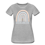 Shirt "Siegerlandliebe Regenbogen" - Grau meliert