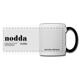 Tasse "Nodda Definition", weiß-schwarz - Weiß/Schwarz