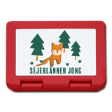 Lunchbox "Sejerlänner Jong", verschiedene Farben - Rot