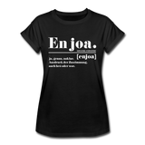 Shirt "EnJoa Definition", verschiedene Farben - Schwarz