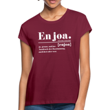 Shirt "EnJoa Definition", verschiedene Farben - Bordeaux