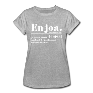 Shirt "EnJoa Definition", verschiedene Farben - Grau meliert