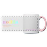 Tasse "Nodda Definition, bunt", verschiedene Farben - Weiß/Pink