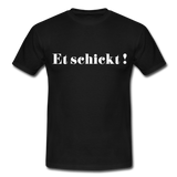 Shirt "Et schickt", verschiedene Farben - Schwarz