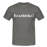 Shirt "Et schickt", verschiedene Farben - Graphit