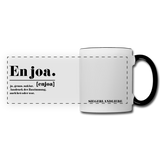 Tasse "Enjoa Definition", verschiedene Farben - Weiß/Schwarz