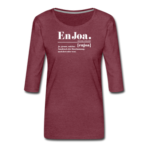 Shirt 3/4-Arm - Schwarz