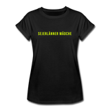 Shirt "Siegerlandliebe/ Sejerlänner Mädche", verschiedene Farben - Schwarz