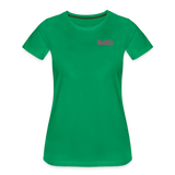 Shirt "Siegerlandliebe/ Nodda", grün-pink - Kelly Green