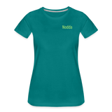 Shirt "Siegerlandliebe/ Nodda", davablau-grün - Divablau