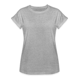 Shirt "Bonde Blöömche", verschiedene Farben - Grau meliert