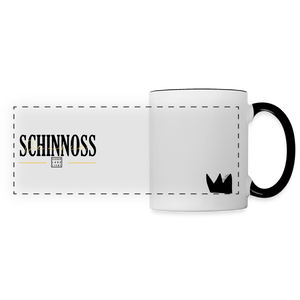 Tasse "Schinnoss", verschiedene Farben - Weiß/Schwarz