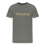 Shirt "Saujong", verschiedene Farben - Asphalt