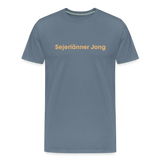 Shirt "Sejerlänner Jong", verschiedene Farben - Blaugrau