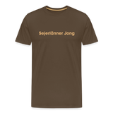 Shirt "Sejerlänner Jong", verschiedene Farben - Edelbraun